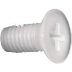 Toolcraft 839966 Countersunk screws M3 Phillips DIN 965 Plastic, Polyamide