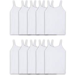 Fruit of the Loom Girls Undershirts Tanks - White