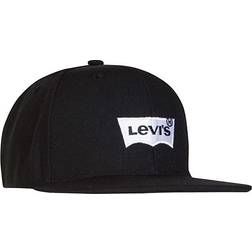 Levi's kids flat brim snapback hat, black youth