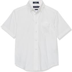 Nautica Big Boys Stretch Oxford Shirt White White