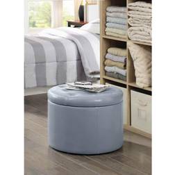 Convenience Concepts Designs4Comfort Round Foot Stool