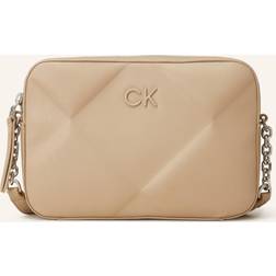 Calvin Klein Recycled Quilted Crossbody Bag BEIGE One Size