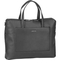 Calvin Klein Herren Diagonal Laptoptasche Computertasche, Ck Schwarz