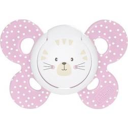 Chicco Silikone Sut Physio Comfort Girl 6-16 M 2u