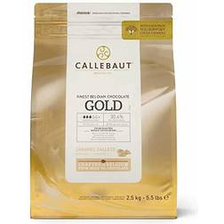 Callebaut Finest Belgian Gold Chocolate With 30.4% Cacao