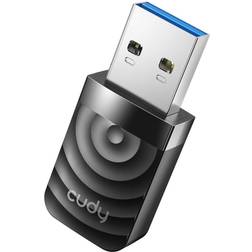 Cudy ac1300 wifi usb 3.0 adapter for pc, usb wifi dongle, 5ghz /2.4ghz, wifi