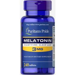 Puritan's Pride Melatonin 3mg 240 Tabletter