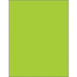 Tape Logic LL420GN Fluorescent Green Removable Labels Pack of 100