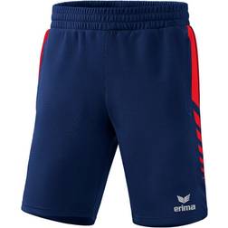 Erima Short Worker Six Wings - Bleu