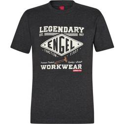 Engel Extend T-shirt - Dark Grey Melange