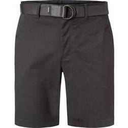 Calvin Klein Schmal Geschnittene Shorts - Schwarz