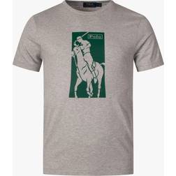 Polo Ralph Lauren Slim Fit Big Pony Logo T-Shirt Male - Manga Corta