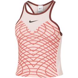 Nike Women's Court Dri-FIT Slam Tank Top - Pink Bloom/Night Maroon/Black