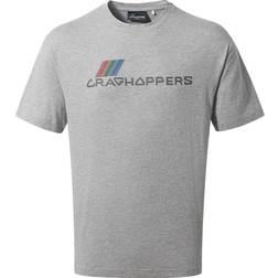 Craghoppers Crosby Short Sleeve T-shirt - Soft Grey Marl Large Archive