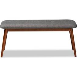 Baxton Studio Flora II Settee Bench