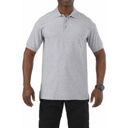 5.11 Tactical Utility Short Sleeve Polo T-shirt - Heather Grey