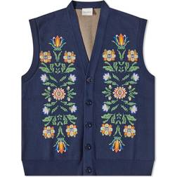 Drôle de Monsieur Le Gilet Ornements - Blue