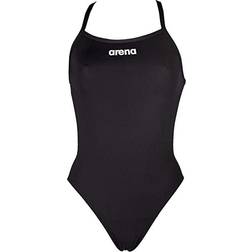 Arena Solid Lightech High Swimsuit - Black