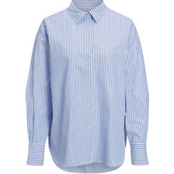 JJXX Jamie Relaxed Poplin Shirt - Blue/Navy Blazer