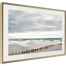 Artgeist Inramad Tavla Chilly Morning the Seaside Poster