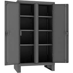 Durham Mfg 12 Gauge 36" x 24" x 66" 6-Shelf Steel Double Shift Cabinet HDDS243666-6S95