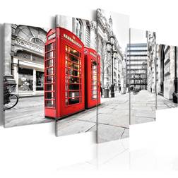 Artgeist Street of London Rød Telefonboks 200 x 100 Billede