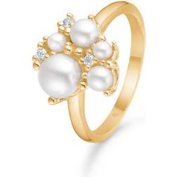 Mads Z Diamond Cloud Ring 14 kt Guld - Gold