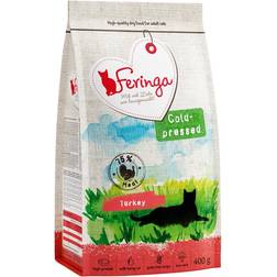 Feringa Adult Pressato A Freddo - Tacchino Crocchette Per Gatto - 1, 2 kg (3 x 400 g)