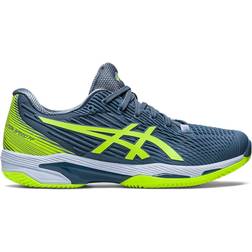 Asics Solution Speed FF Clay Steel Blue/Hazard Green