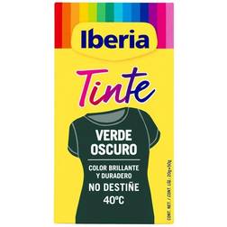 Edm Iberia Tinte Verde Oscuro Para Ropa 40°C Verde