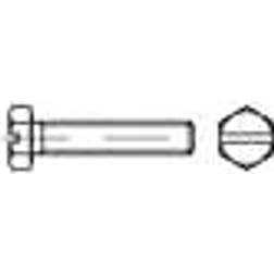 Toolcraft Vis À tête fraisée 1069253 50 pcs M8 90 mm 6 pans intérieurs acier inoxydable