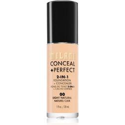 Milani Conceal + Perfect 2-in-1 Foundation #00 Light Natural