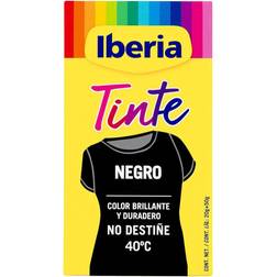 Iberia Tinte Negro Para Ropa 40°C Amarillo, Negro