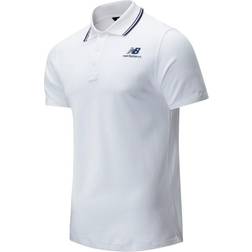 New Balance Classic Short Sleeve Polo - White