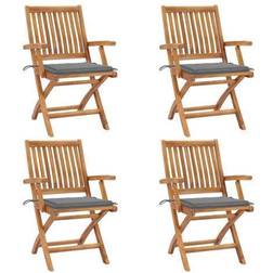 vidaXL Folding Garden Chairs