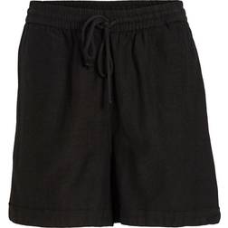 Vila Kamma High-Waist Shorts - Black