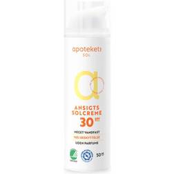 Apotekets Solcreme Ansigt SPF 30 50ml