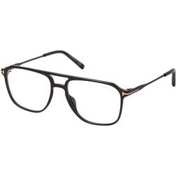 Tom Ford FT 5665-B BLUE BLOCK Shiny Black 54/16/145 men Eyewear