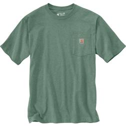 Carhartt Men's K87 Pocket T-shirt - Jade Heather