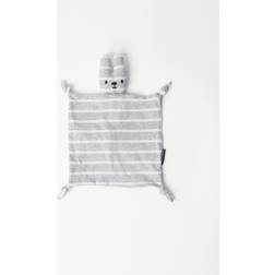 Polarn O. Pyret Bunny Baby Comforter Grey Stripes One Size