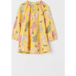 Polarn O. Pyret Print Dress Yellow 9-12m x