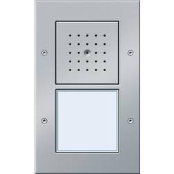 Gira Klingel Türsprechanlage, 126665 Audio-Intercom-System Aluminium Kabelgebunden