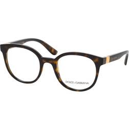 Dolce & Gabbana DG5083 502 Sköldpaddemönstradeshell Endast Båge Kvinna