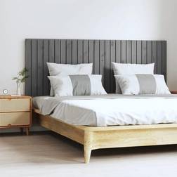 vidaXL 166x3x60 massivt fyrretræ Sengegavl