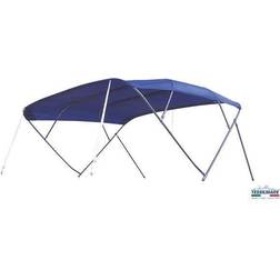 Bimini top fly inox 255x255x140cm navy