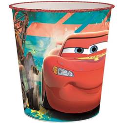 Euromic Cars Dustbin PP 21 cm Height 22.5 cm