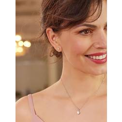 Amor Set für Damen, 925 Sterling Silber, Zirkonia synth. Silber 1010830559