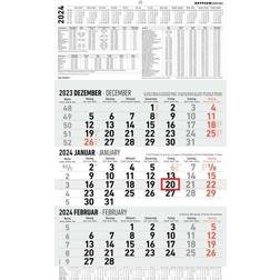 Zettler 3-Monatskalender groß 2024 30x48,8