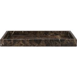 Mette Ditmer Marble Brown Serveringsbakke