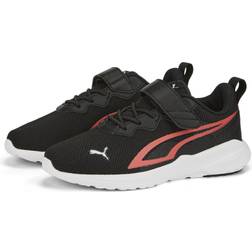 Puma All-Day Active Sneaker Kinder black/salmon/light aqua